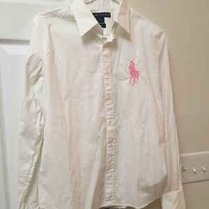 Ralph Lauren white dress shirt size 12